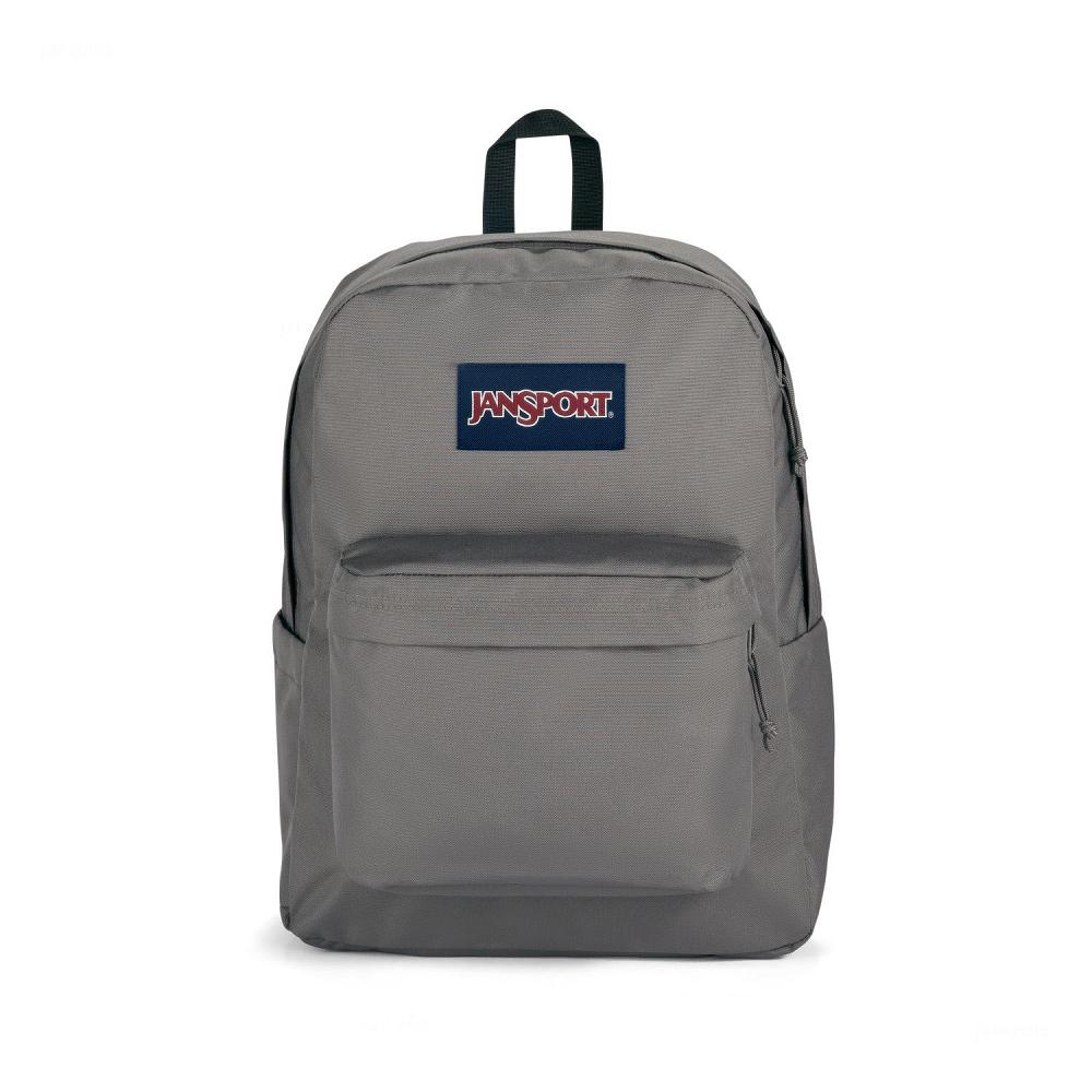 Sac à Dos Scolaire JanSport SuperBreak? Plus Grise Foncé | DJU-03248623